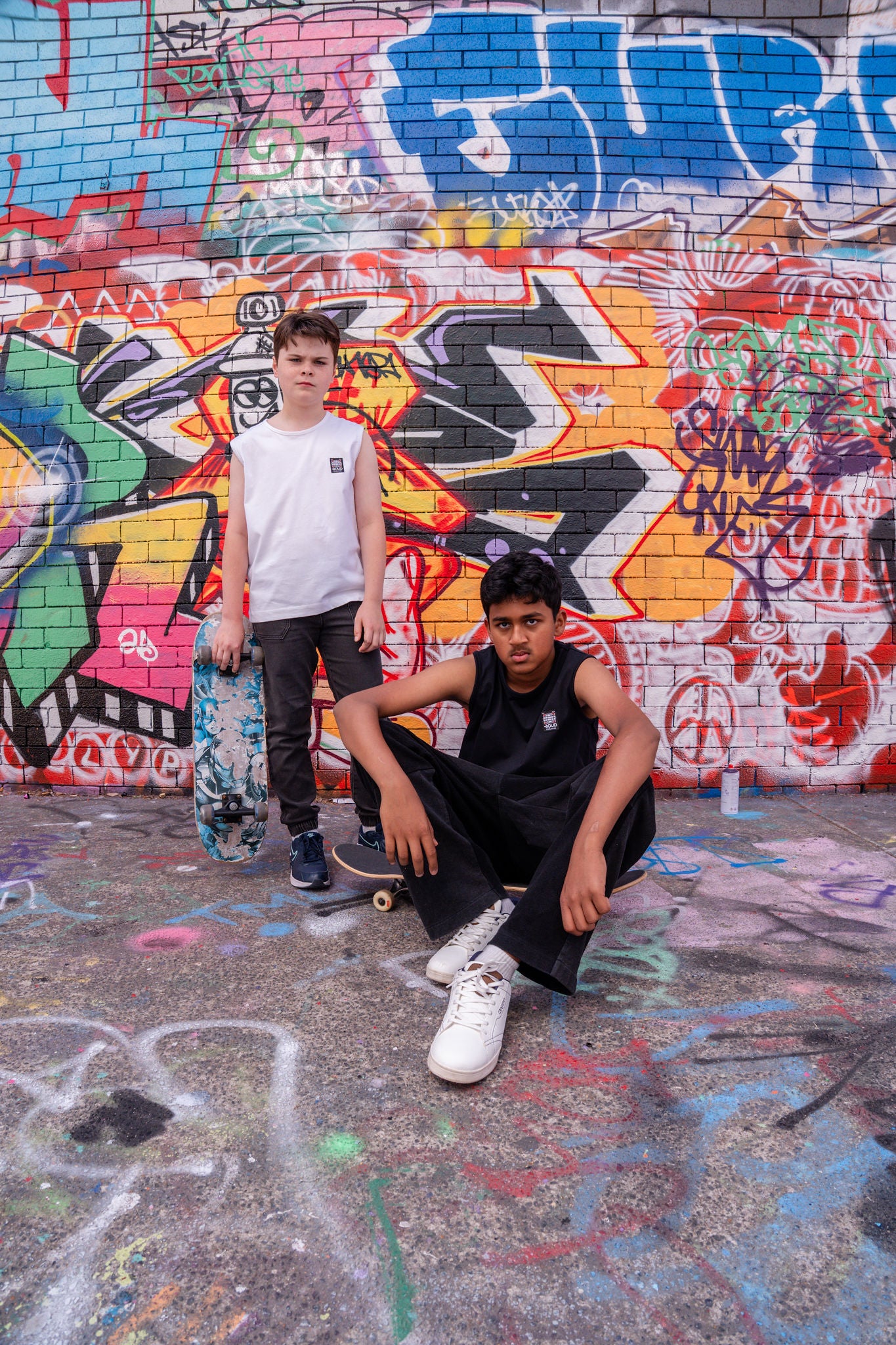 ROUD GLOBAL SINGLET - BLACK